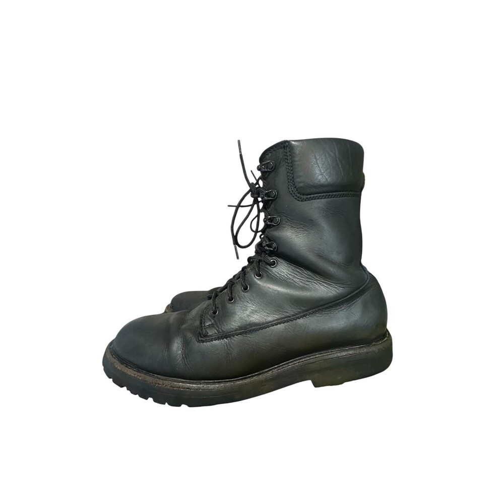 Thursday Boot Company Explorer Black Leather Men's Boots Sz 15 Big Tall Soft Toe